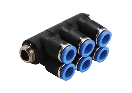 GPA(D3)-G #air #onetouch #pneumatic #fitting #connecter #connector #joint #pipeconnector #pipe #nipple #one-touch #brassfitting #plasticfitting